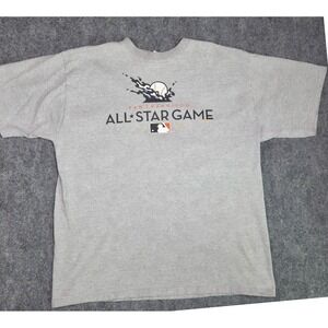 Majestic MLB All-Star Game 2007 T Shirt Mens 2XL Gray San Francisco Baseball